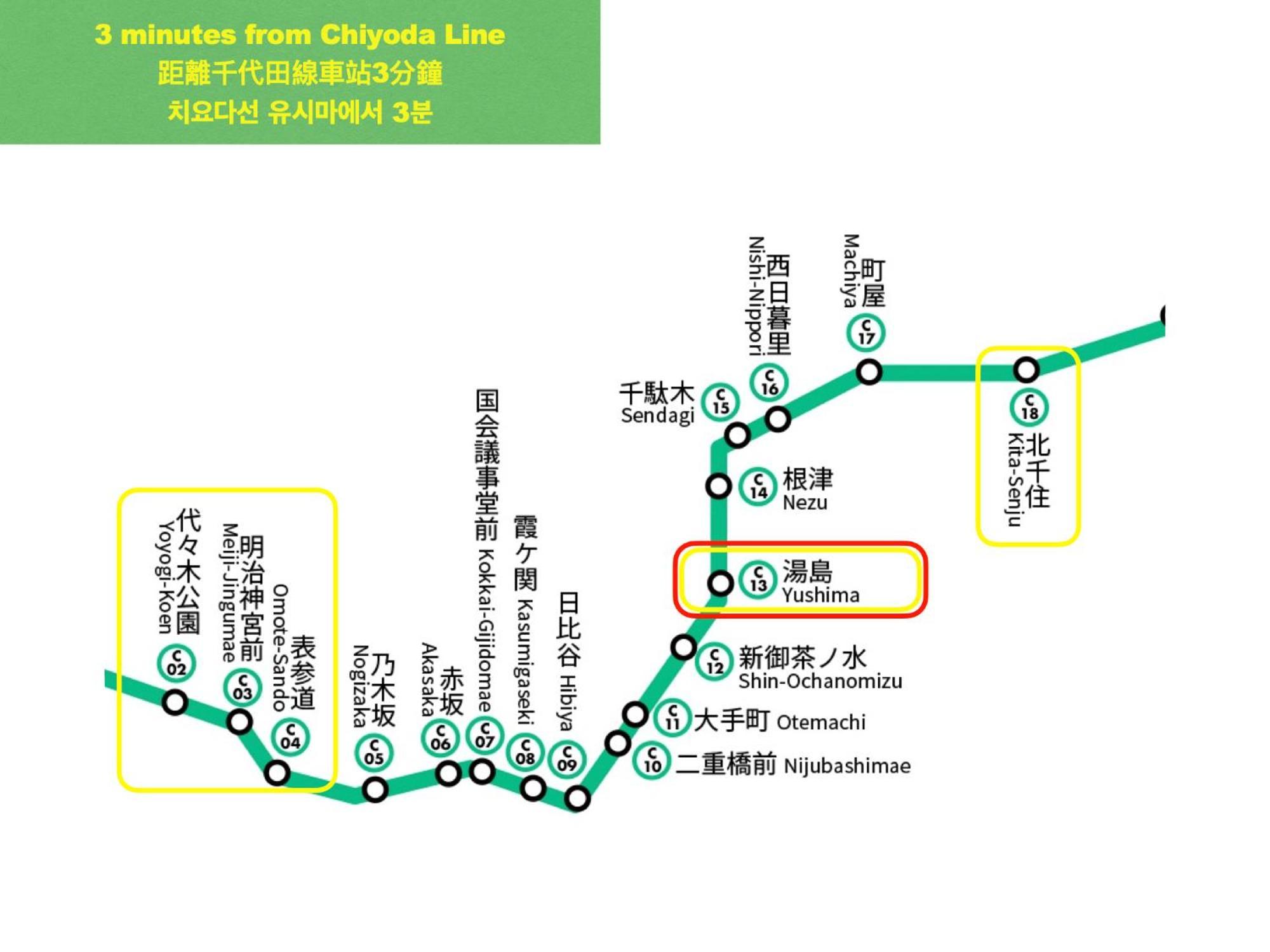 アパート 上野東京セントラルステイ 山手線駅徒歩3分御徒町 2-4人 アメ横3分 上野駅10分 湯島駅2分